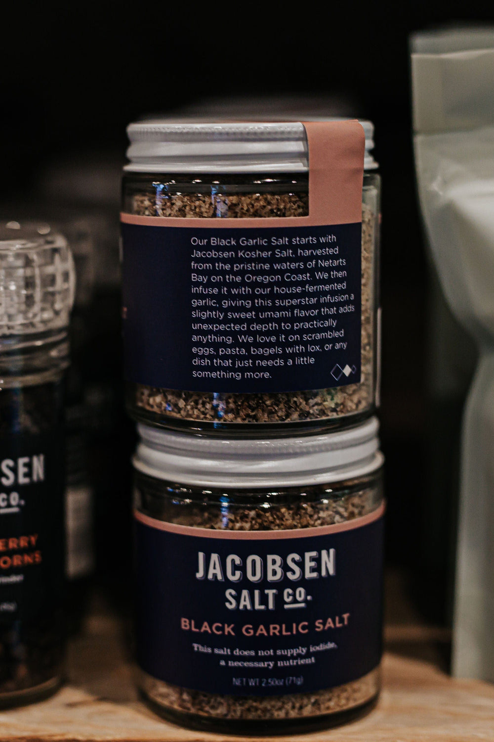 Jacobsen Salt Co Spices/Salts Infused Black Garlic Salt