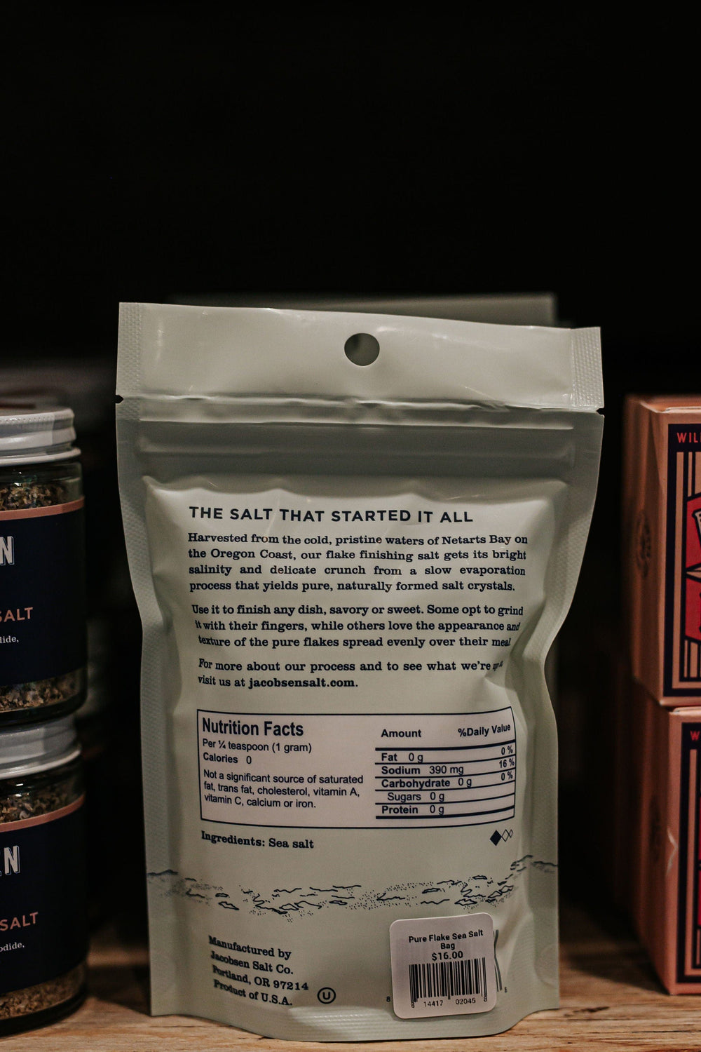 Jacobsen Salt Co Spices/Salts Pure Flake Sea Salt Bag