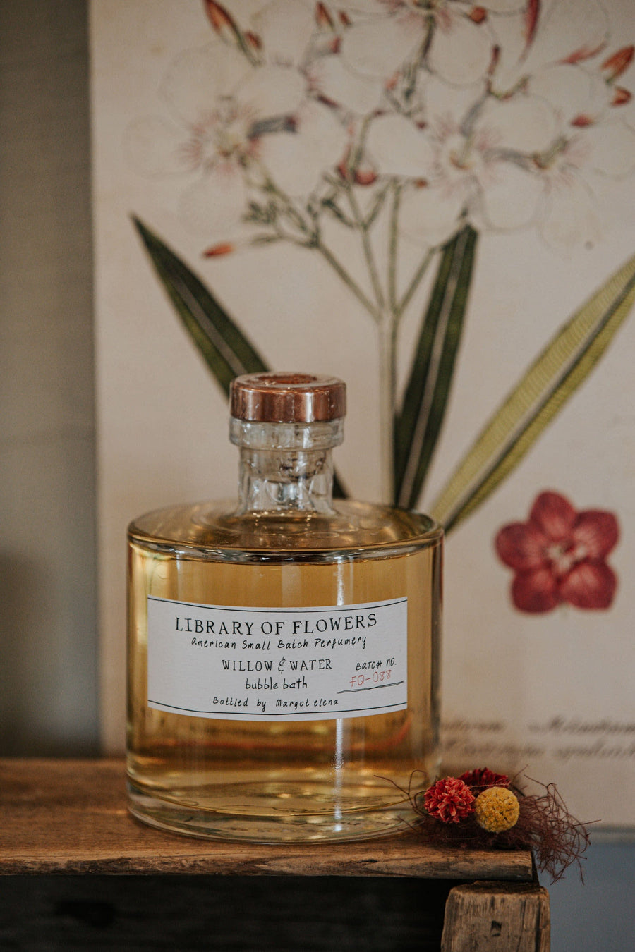 Library of Flowers Personal Care Willow and Water Bubble Bath