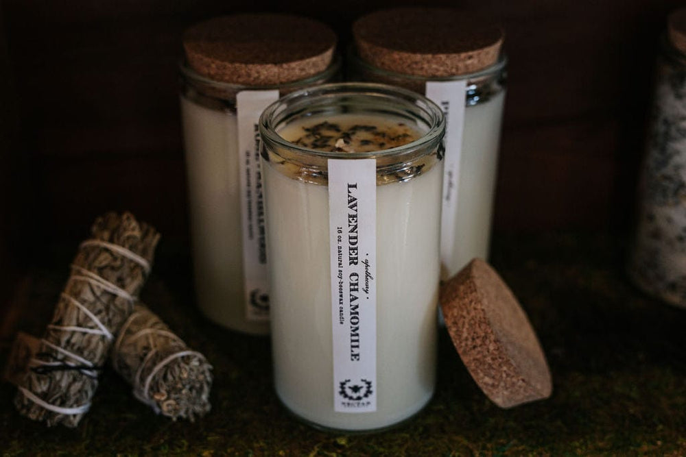 Nectar Republic Candles Lavender Chamomile: Apothecary Candle - Calming