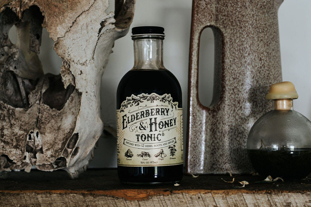Roots and Leaves Elderberry and Honey Tonic