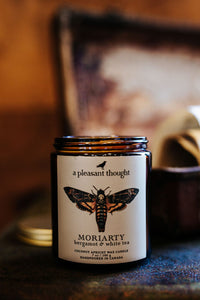 A Pleasant Thought candles Moriarty | Bergamot & White Tea | Jar Candle