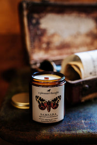 A Pleasant Thought candles Saṃsāra: Spiced Sandalwood Jar Candle