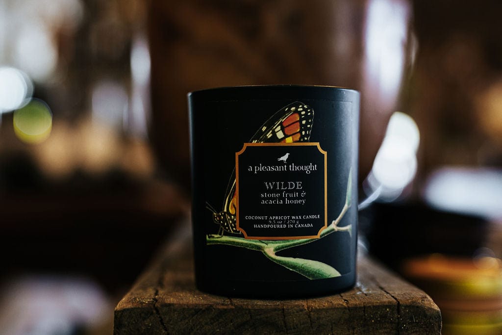 A Pleasant Thought candles Wilde: Stone Fruit & Acacia Honey Candle