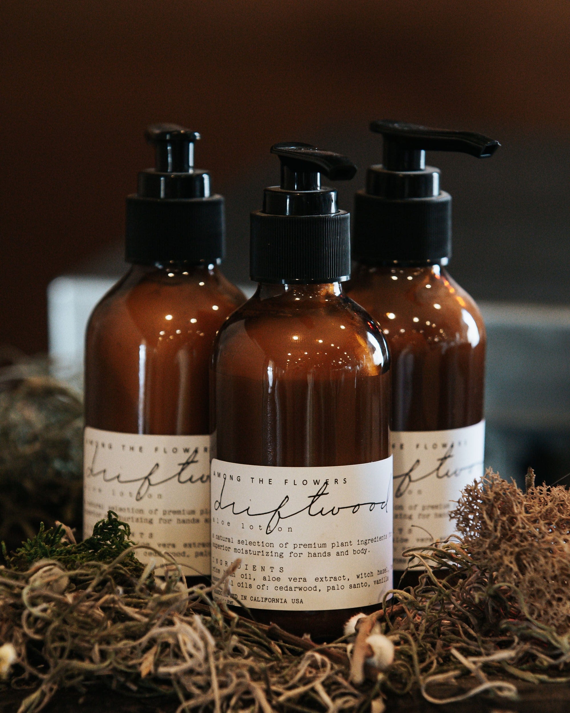 Among the Flowers Personal Care Driftwood Botanical Aloe Lotion
