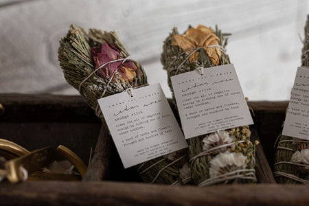 Among the Flowers Personal Care Floral Smudge Wand