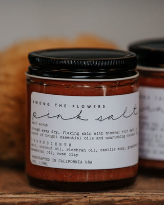 Among the Flowers Personal Care Orange Salt Scrub