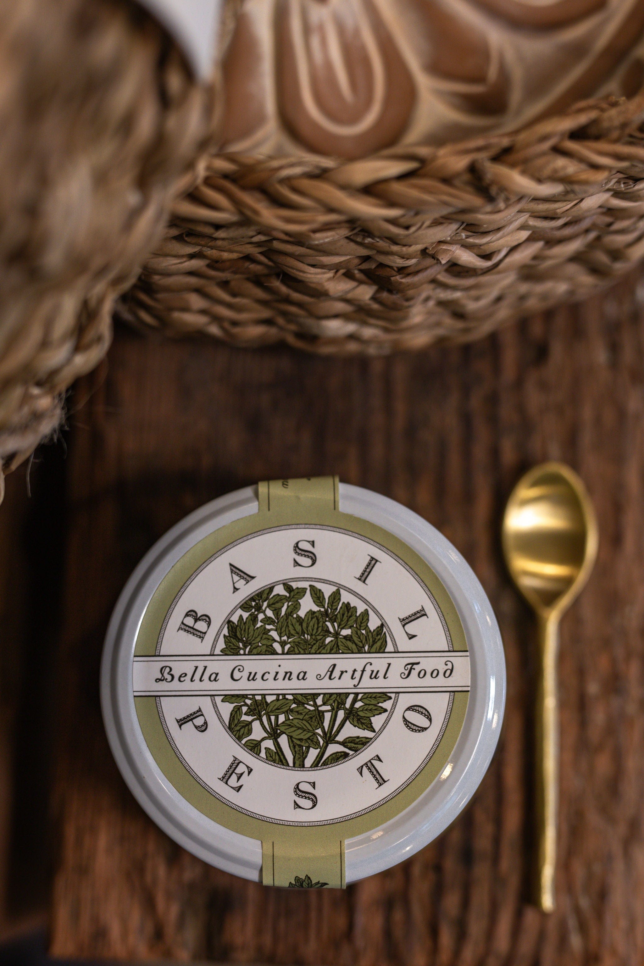Bella Cucina Syrups/Sauces/Spreads Fresh Basil Pesto