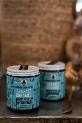 Bumbleberry Farms Syrups/Sauces/Spreads Sea Salt Caramel Honey Cream Spread