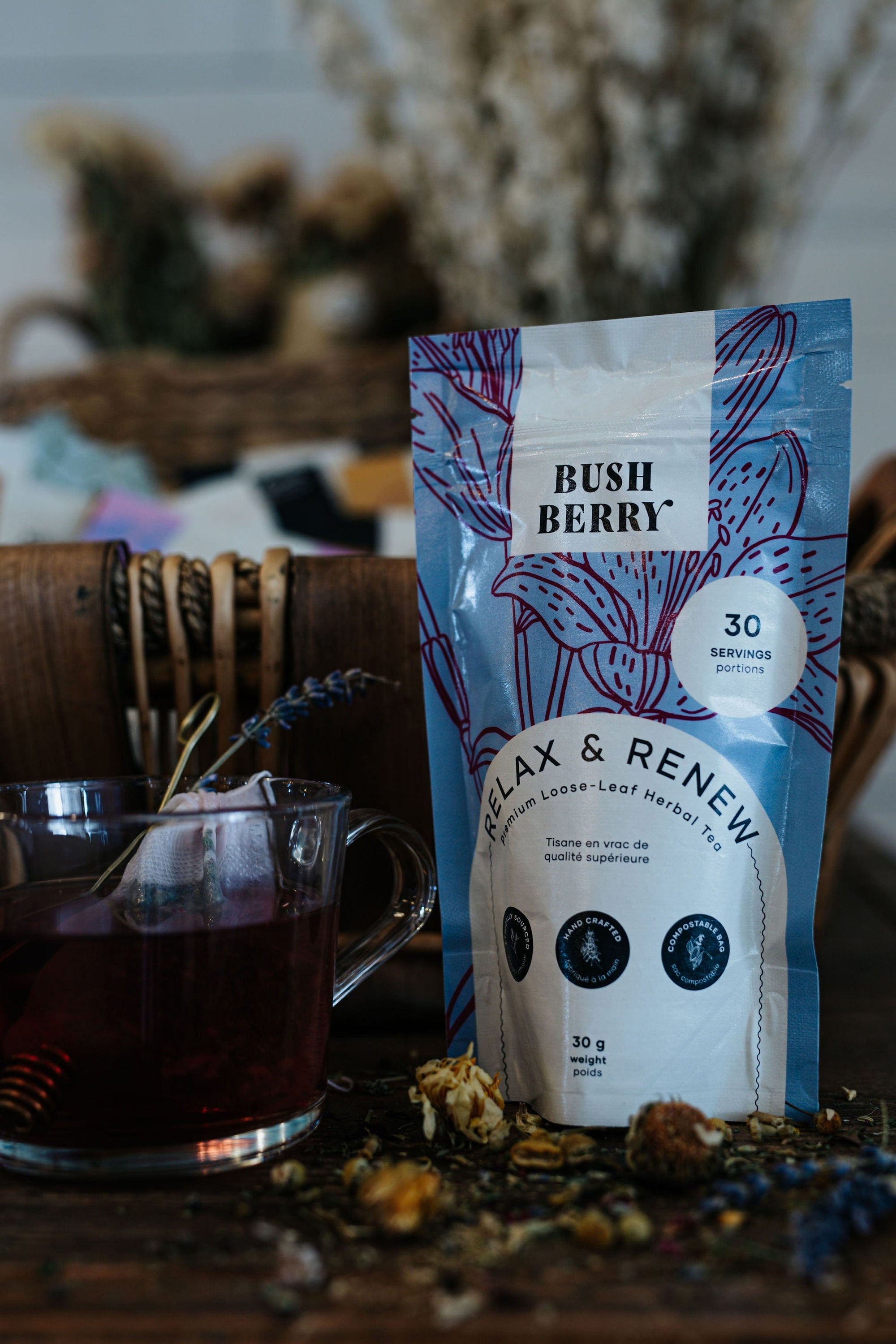 Bush Berry Tea Relax and Renew