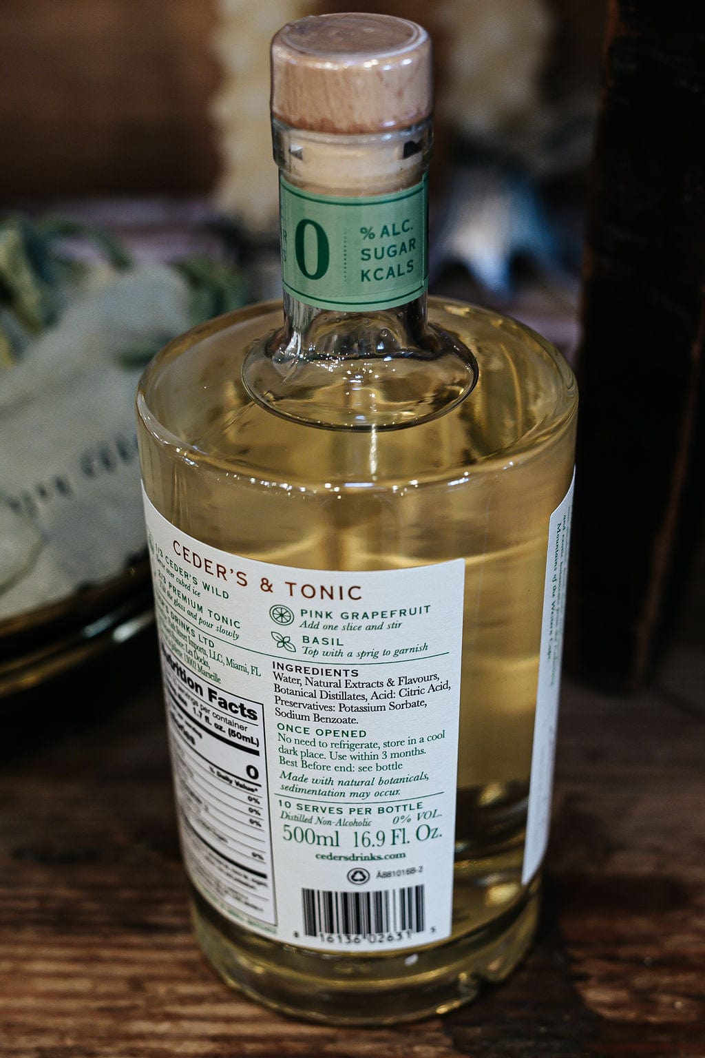 Ceder's Elixirs/Cocktails Copy of Ceder's Crisp Non-Alcoholic Spirit