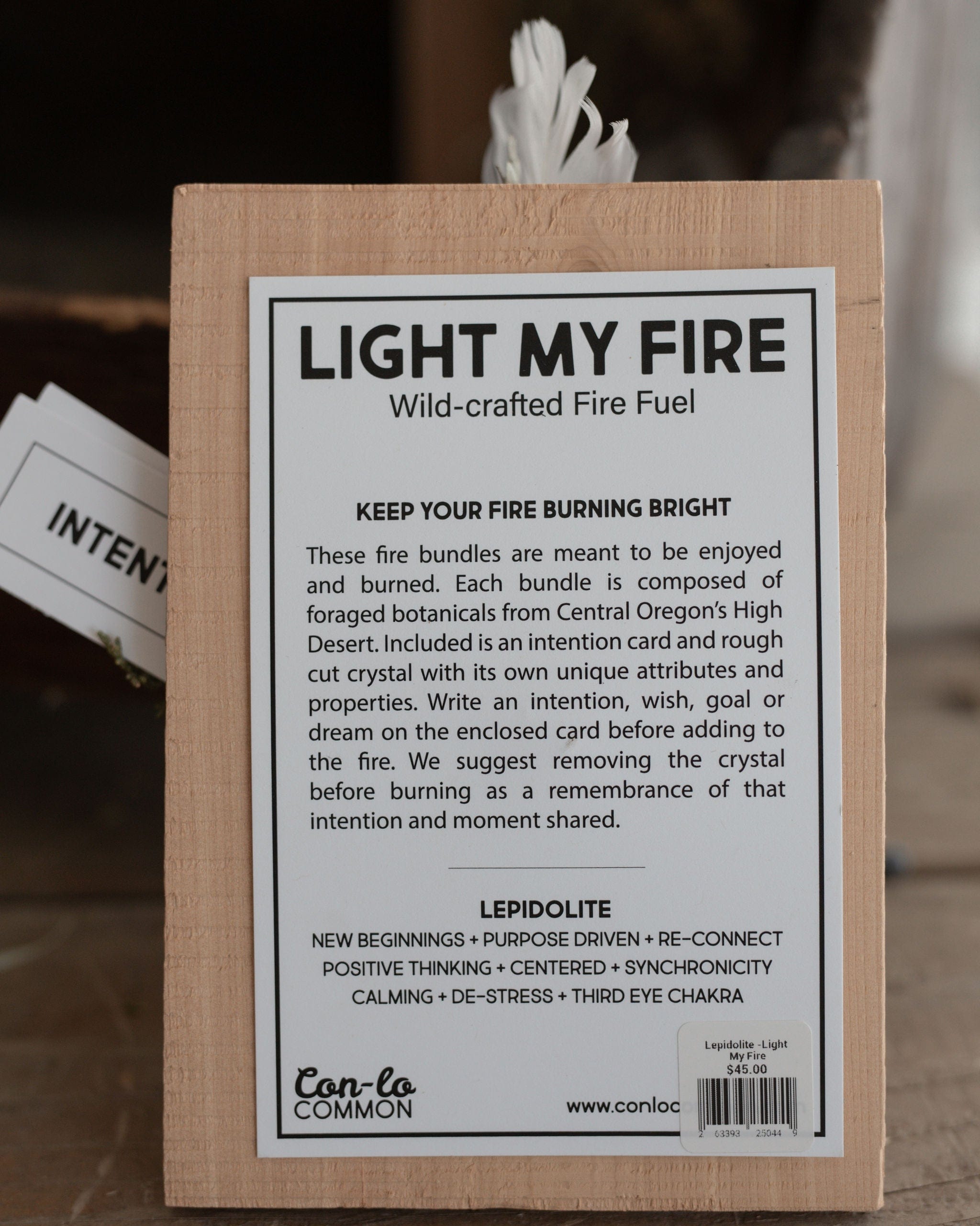 Con-lo COMMON Lepidolite - Light My Fire