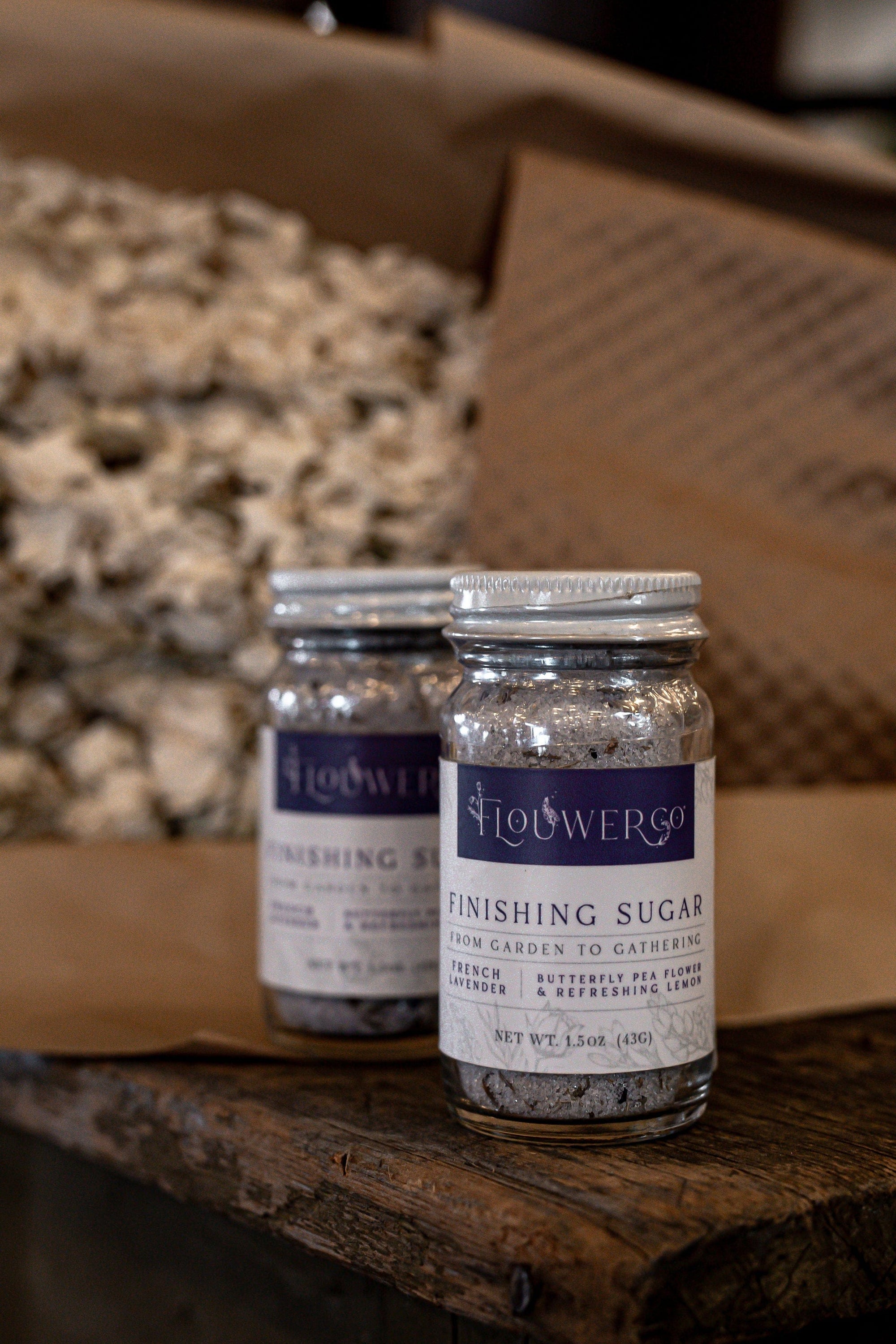 Flouwer Co. Elixirs/Cocktails French Lavender Finishing Sugar