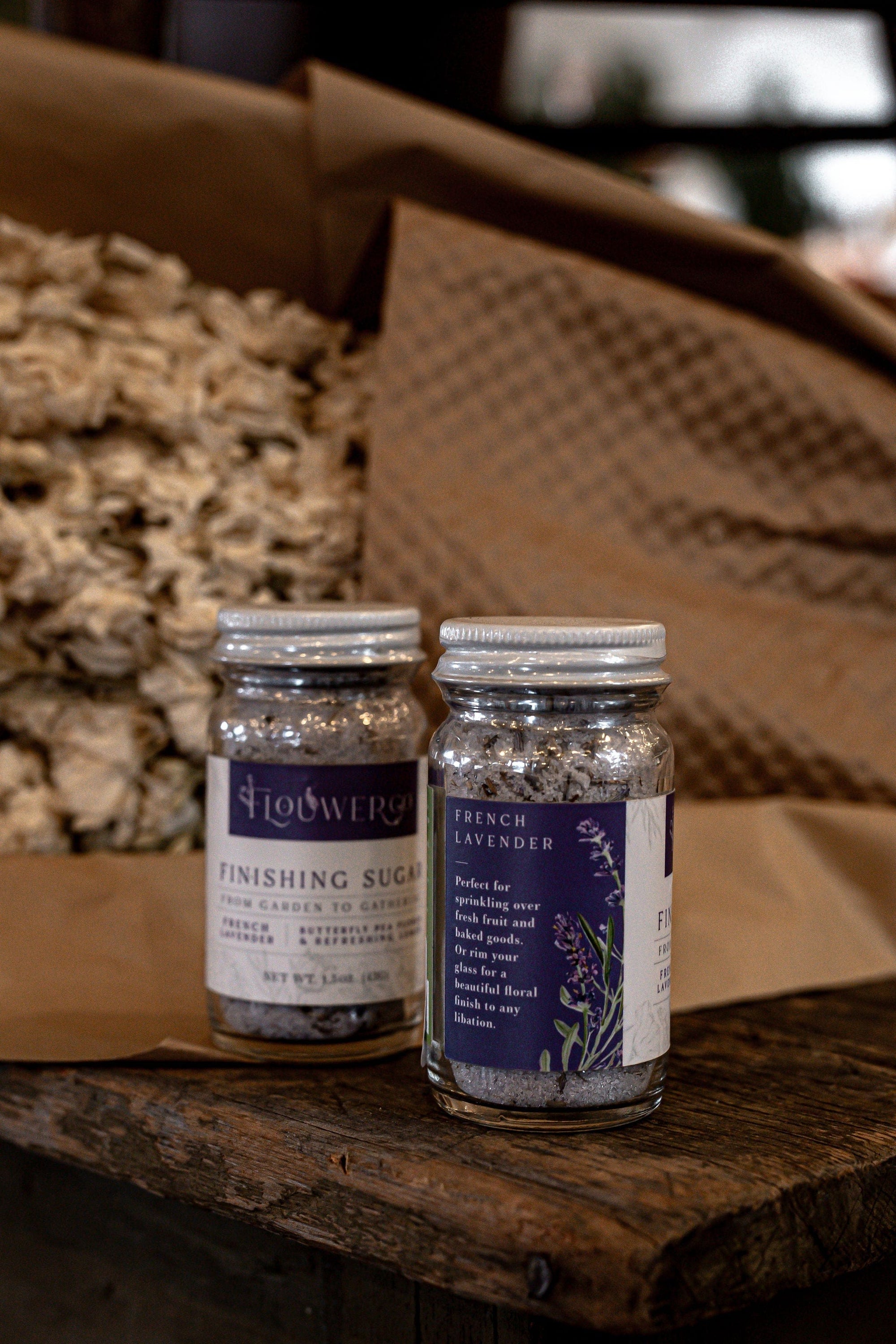 Flouwer Co. Elixirs/Cocktails French Lavender Finishing Sugar