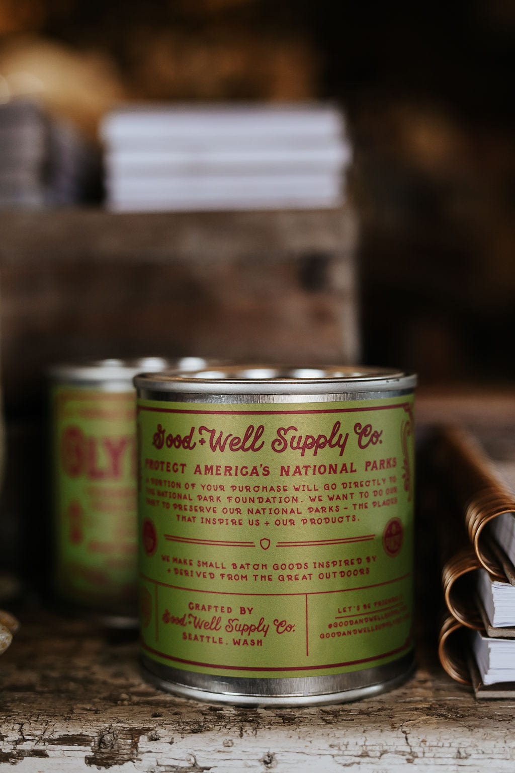 Good & Well Supply Co. candles Olympic Candle National Park Candle - 1/2 Pint