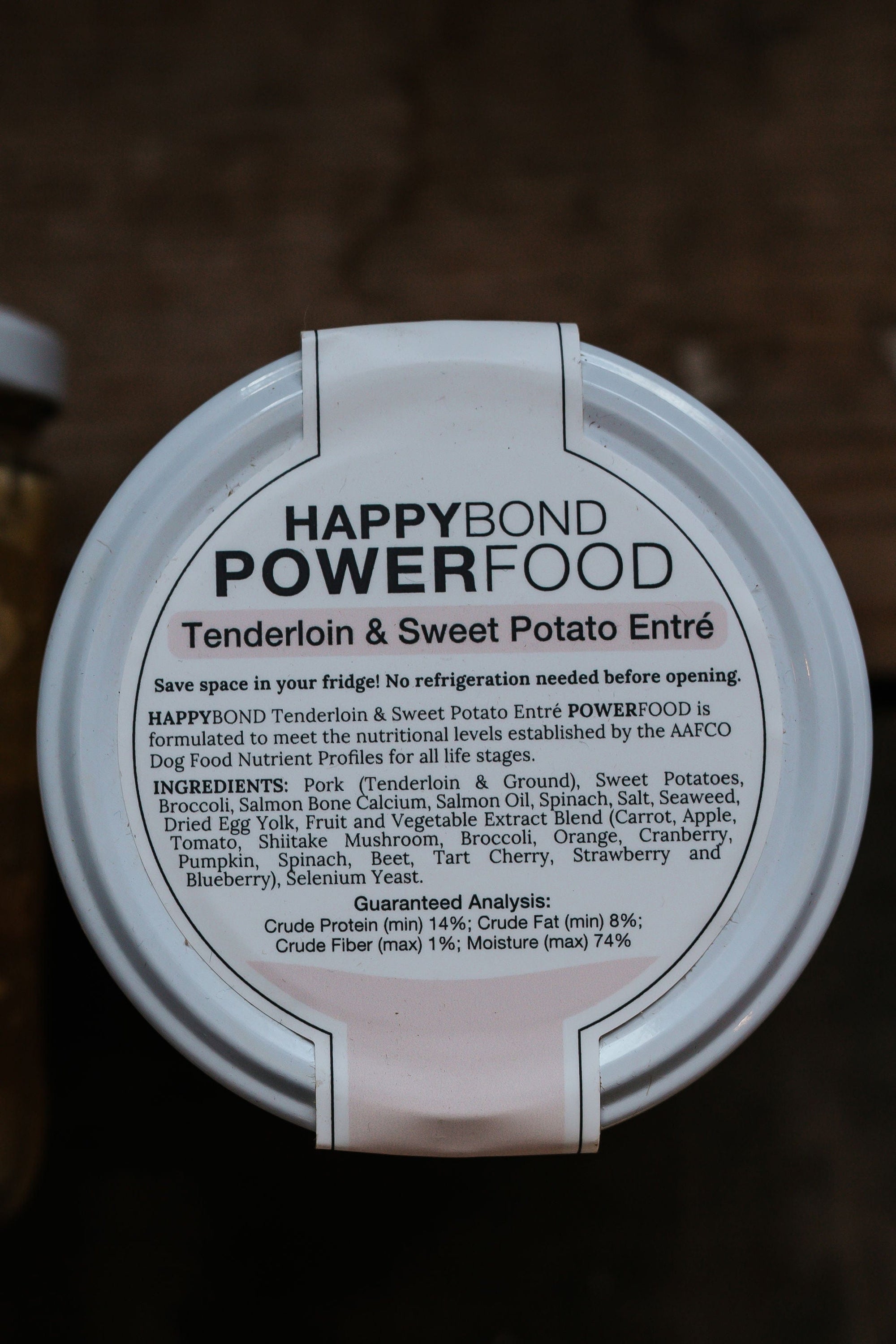 HappyBond Pets Tenderloin & Sweet Potato PowerFood