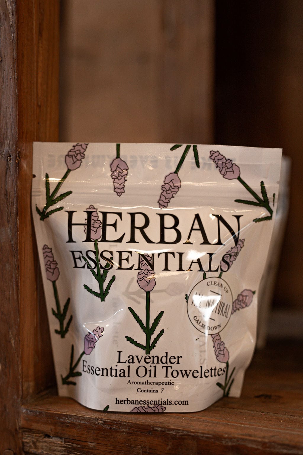 Herban Essentials Personal Care Lavender Towelettes