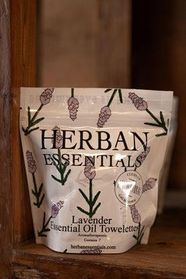 Herban Essentials Personal Care Lavender Towelettes