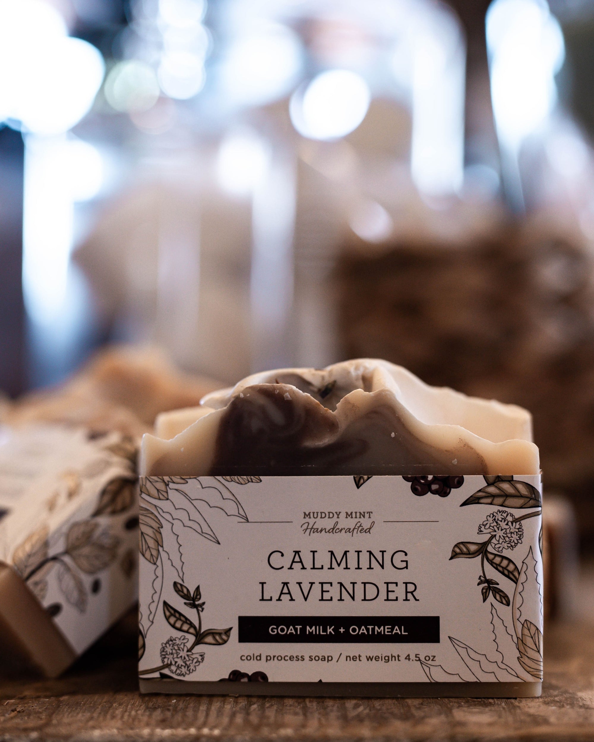 Muddy Mint Personal Care Calming Lavender Goat Milk Soap