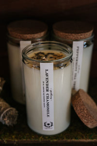 Nectar Republic Candles Lavender Chamomile: Apothecary Candle - Calming