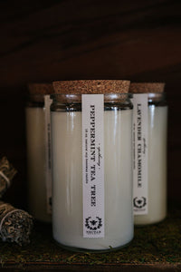 Nectar Republic Candles Peppermint Tea Tree: Apothecary Candle - Detoxifying