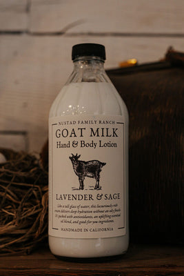 Nustad Family Ranch Lavender Sage Goat Milk Lotion 16oz