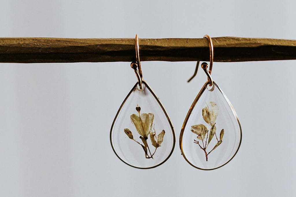 Seed & Soil Botanical Jewelry Jewelry Dew Drop Earrings