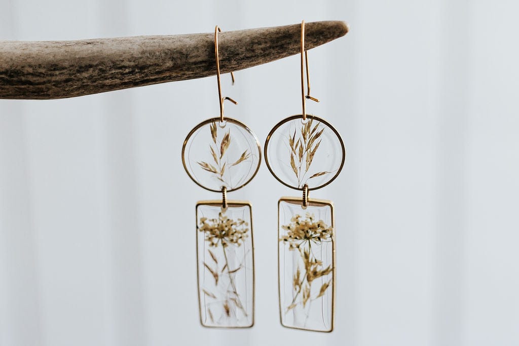 Seed & Soil Botanical Jewelry Jewelry Modern Meadow Earrings