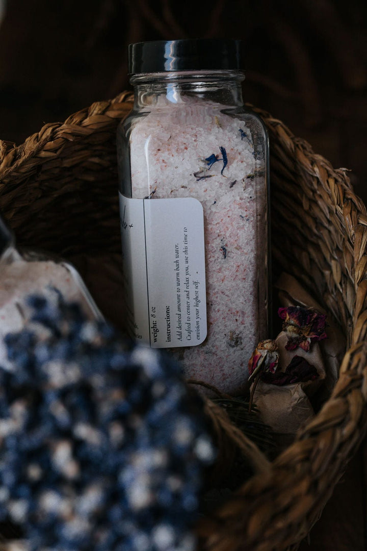 Self Goddess Personal Care Lavender + Rose Bath Soak