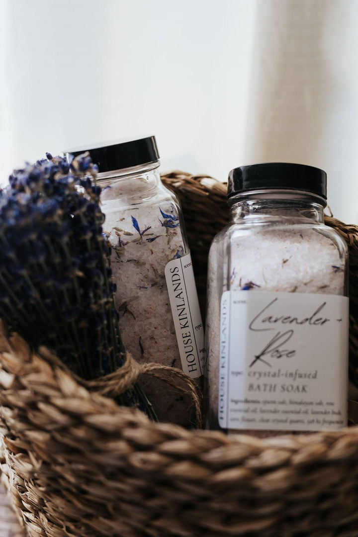 Self Goddess Personal Care Lavender + Rose Bath Soak