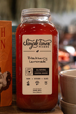 Simple Times Mixers Elixirs/Cocktails Blackberry Lemonade All Natural Cocktail Mixer