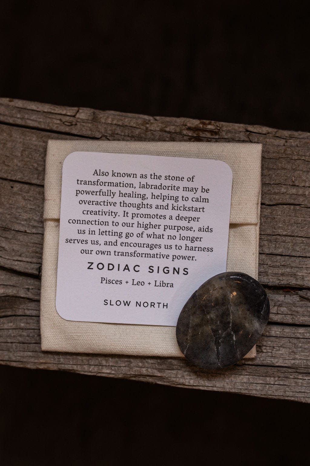 Slow North Personal Care Labradorite - Meditation Stone