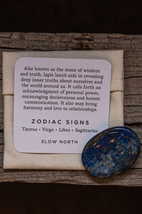 Slow North Personal Care Lapis Lazuli - Meditation Stone