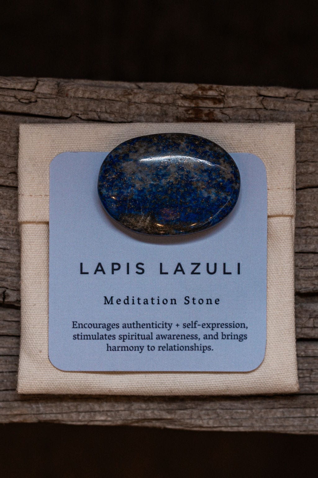 Slow North Personal Care Lapis Lazuli - Meditation Stone