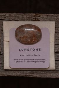 Slow North Personal Care Sunstone - Meditation Stone