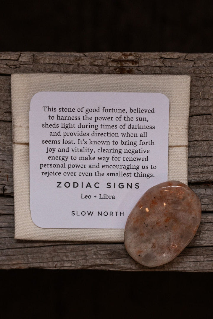 Slow North Personal Care Sunstone - Meditation Stone