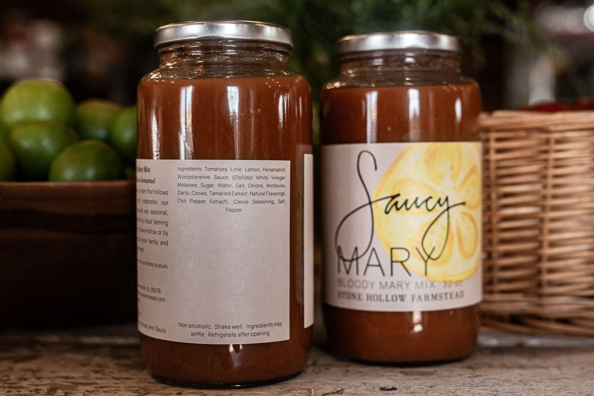 Stone Hollow Farmstead Elixirs/Cocktails Saucy Mary Mix - 32oz