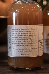 Stone Hollow Farmstead Syrups/Sauces/Spreads Ginger + Lemon Hydrosol Drinking Vinegar