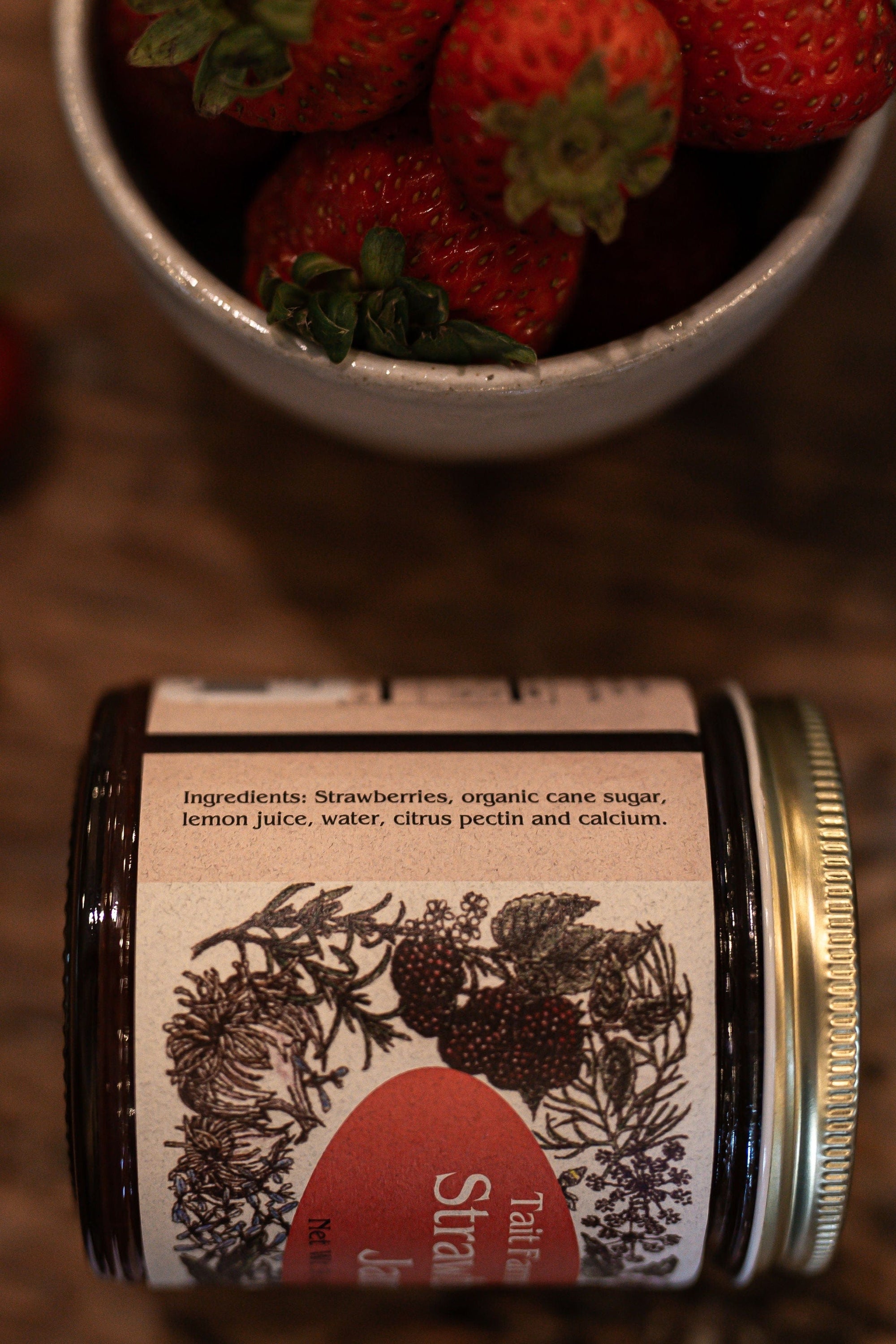Tait Farm Foods Syrups/Sauces/Spreads Strawberry Jam