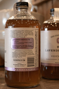 Yes Cocktail Co. Elixirs/Cocktails Lavender Honey Cocktail Mixer