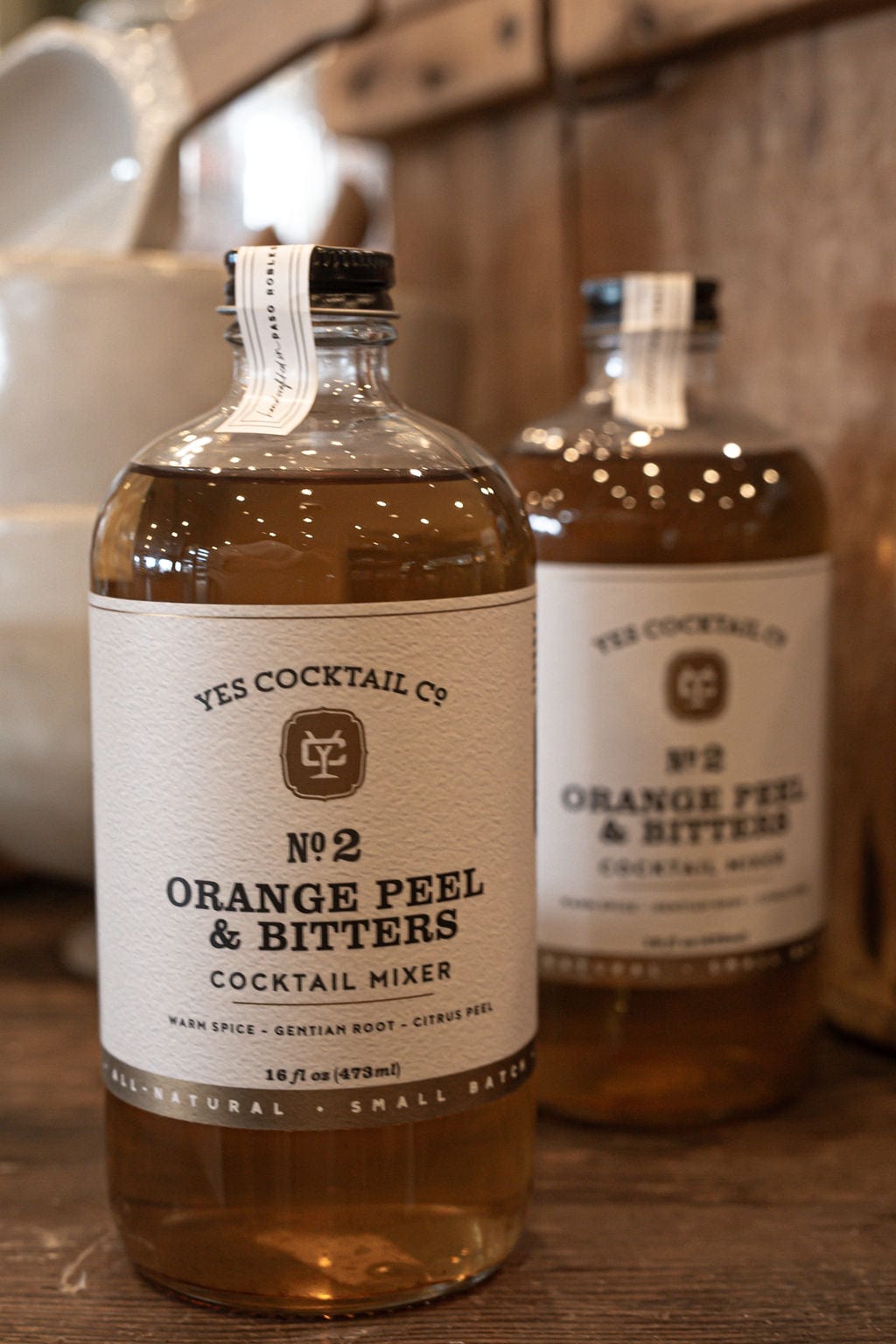 Yes Cocktail Co. Elixirs/Cocktails Orange Peel & Bitters Cocktail Mixer