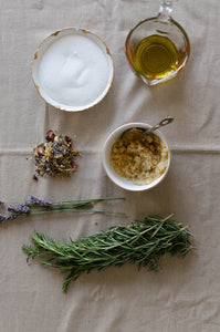 Kore Herbal Alchemy Workshop May 13th at 3-4:30 pm Copy of Spring Self Care Kits: Handcraft Herbal Bath & Body Products